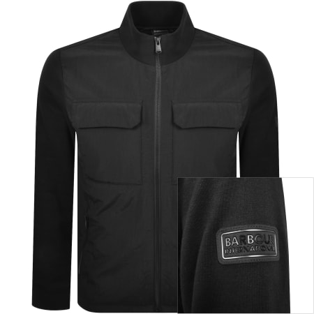 Barbour International Otto Sweatshirt Black | Mainline Menswear